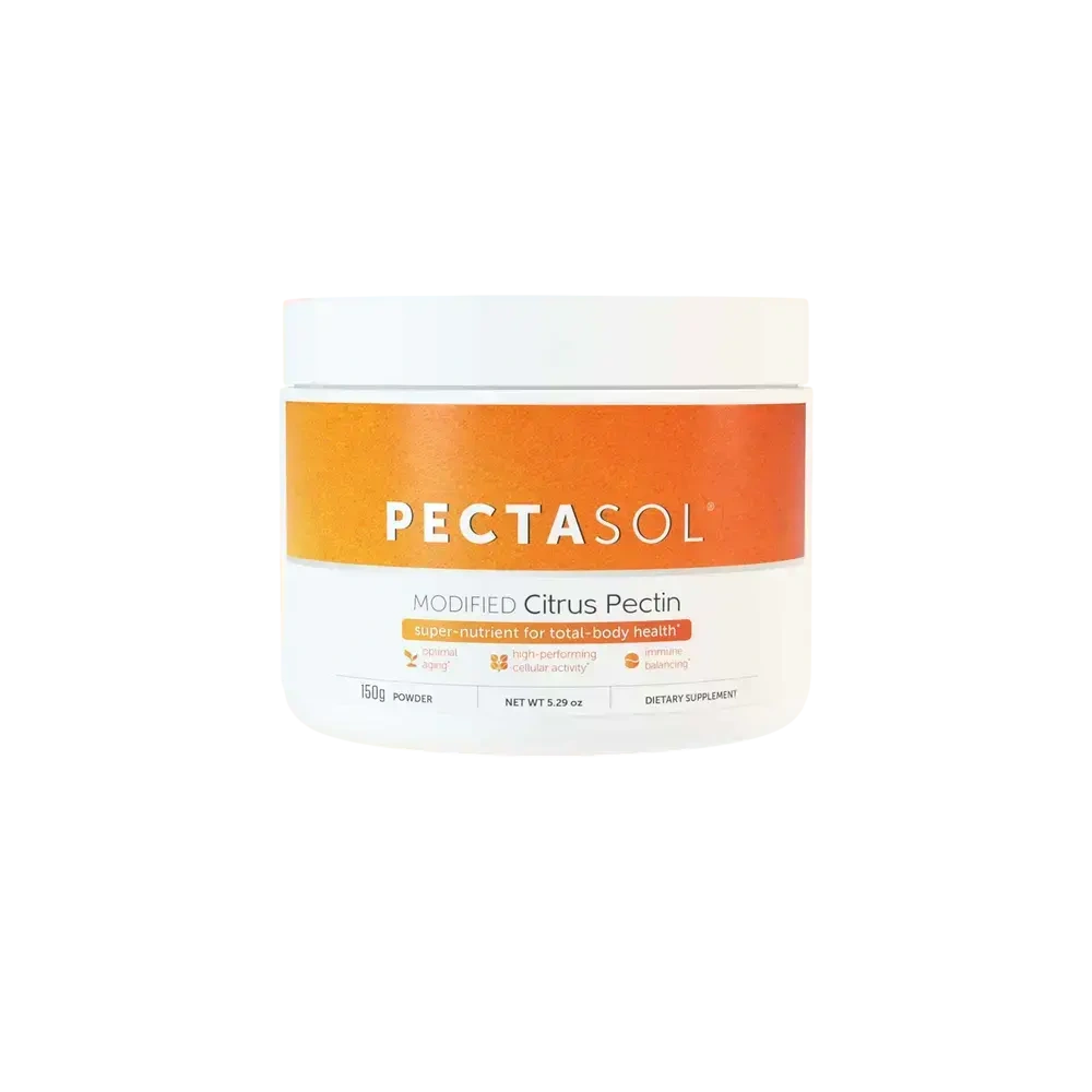 Front bottle — PectaSol Modified Citrus Pectin Unflavored Powder by EcoNugenics