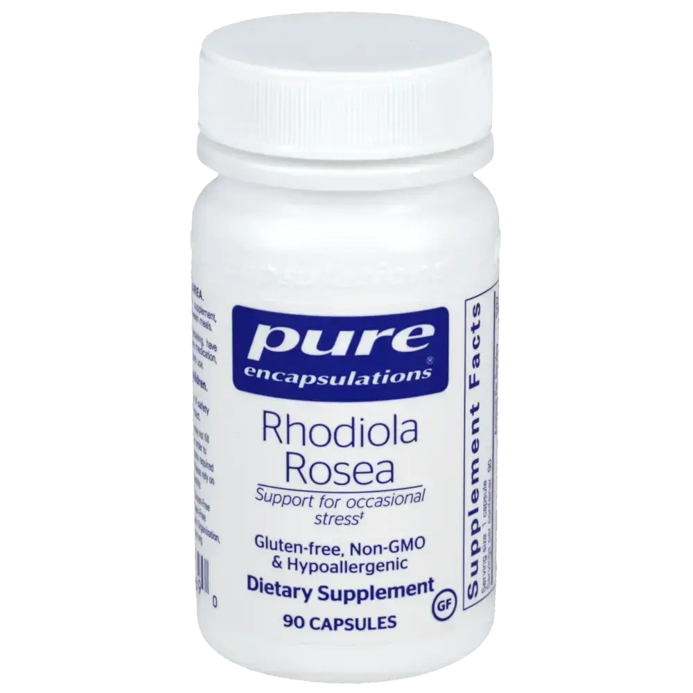 Front bottle — Rhodiola Rosea by Pure Encapsulations
